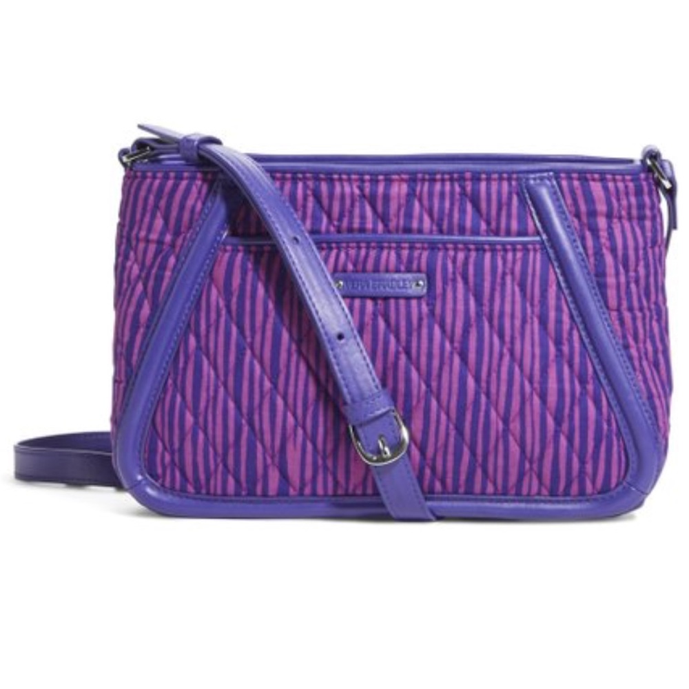 Vera Bradley Impressionista Stripe Trapeze Bag